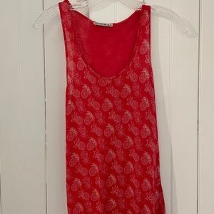 Kookaï Paris Pineapple Print Tank